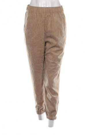 Pantaloni de femei Zara, Mărime S, Culoare Bej, Preț 93,99 Lei