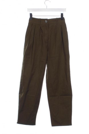 Damenhose Zara, Größe XS, Farbe Grün, Preis 14,00 €