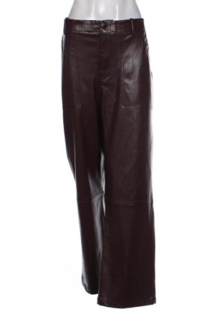 Pantaloni de femei Zara, Mărime XL, Culoare Maro, Preț 71,10 Lei