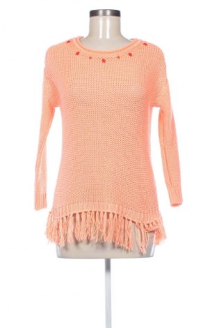 Pulover de femei Bershka, Mărime S, Culoare Portocaliu, Preț 53,99 Lei