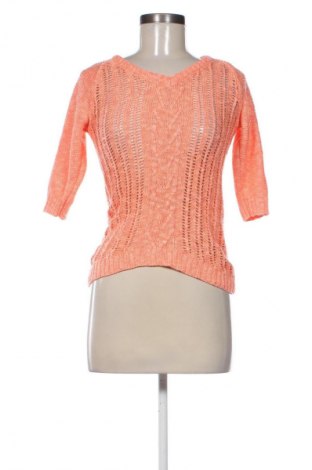 Pulover de femei Bershka, Mărime S, Culoare Portocaliu, Preț 76,00 Lei