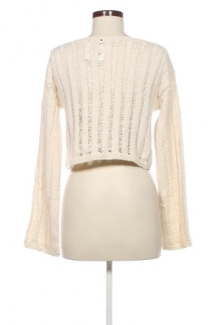 Damenpullover Bershka, Größe XS, Farbe Ecru, Preis 11,99 €
