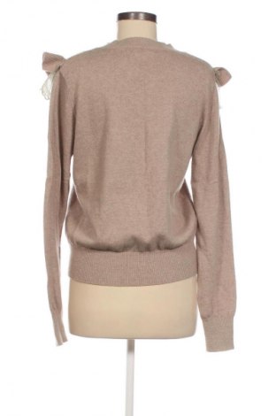 Damski sweter Fashion, Rozmiar L, Kolor Beżowy, Cena 94,25 zł