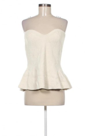 Pulover de femei H&M, Mărime L, Culoare Ecru, Preț 100,99 Lei