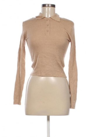 Pulover de femei H&M Divided, Mărime S, Culoare Bej, Preț 100,99 Lei