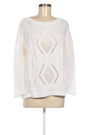 Damenpullover Luisa Spagnoli, Größe XL, Farbe Weiß, Preis 83,89 €