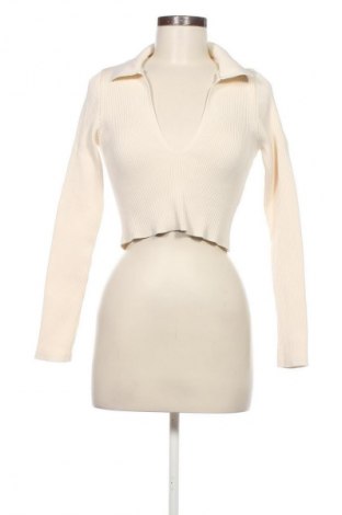Damenpullover Stradivarius, Größe M, Farbe Ecru, Preis € 10,99