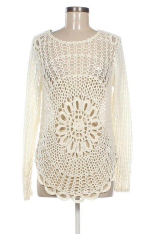 Damenpullover Unbranded, Größe L, Farbe Ecru, Preis 20,99 €