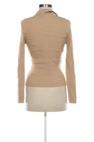 Дамски пуловер Zara, Размер XL, Цвят Бежов, Цена 26,99 лв.