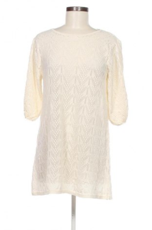 Pulover de femei Zara, Mărime M, Culoare Ecru, Preț 93,99 Lei