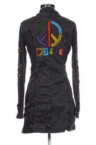 Damen Trenchcoat Zarga, Größe S, Farbe Grau, Preis 34,78 €