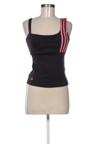 Γυναίκειο αθλητικό τοπ Adidas, Μέγεθος M, Χρώμα Μαύρο, Τιμή 17,39 €
