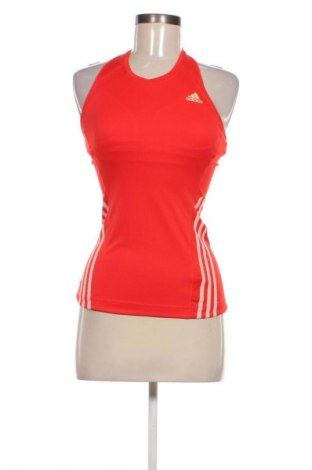 Damen Sporttop Adidas, Größe S, Farbe Rot, Preis 33,04 €