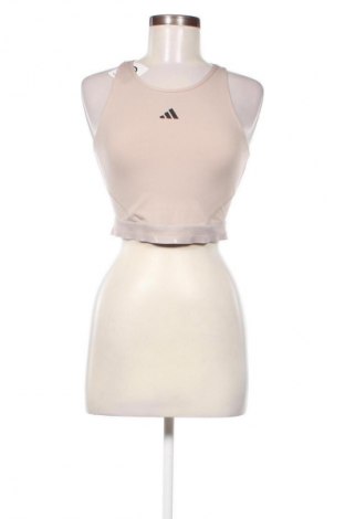 Dámsky športový top  Adidas, Veľkosť S, Farba Béžová, Cena  31,58 €