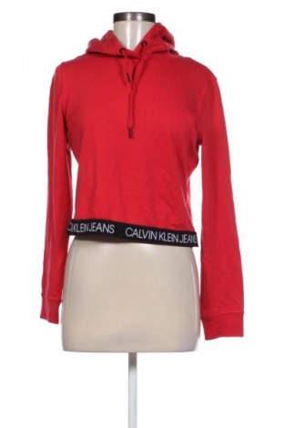 Dámská mikina  Calvin Klein Jeans, Velikost L, Barva Červená, Cena  861,00 Kč