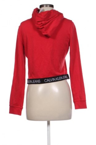 Dámská mikina  Calvin Klein Jeans, Velikost L, Barva Červená, Cena  861,00 Kč