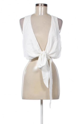 Damentop Pull&Bear, Größe M, Farbe Weiß, Preis 15,00 €