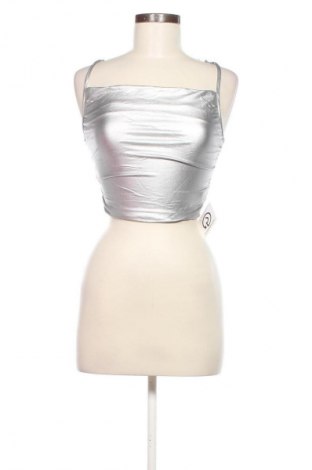 Γυναικείο τοπ SHEIN, Μέγεθος XS, Χρώμα Γκρί, Τιμή 9,99 €