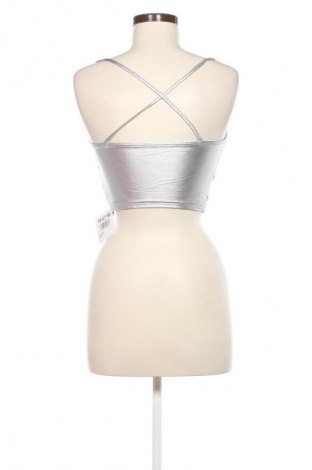 Γυναικείο τοπ SHEIN, Μέγεθος XS, Χρώμα Γκρί, Τιμή 9,99 €