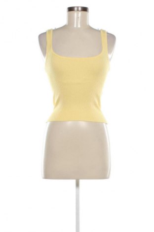 Top de femei Stradivarius, Mărime S, Culoare Galben, Preț 100,99 Lei