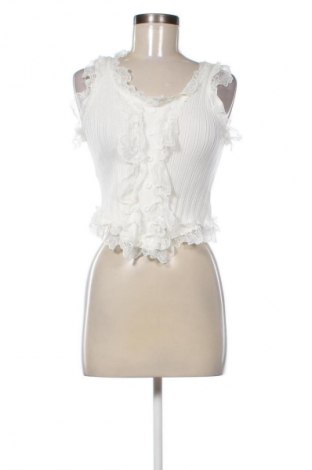 Damentop Unbranded, Größe S, Farbe Ecru, Preis 14,83 €