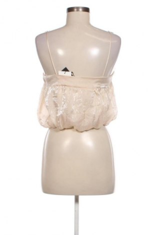 Γυναικείο τοπ Zara, Μέγεθος M, Χρώμα  Μπέζ, Τιμή 23,81 €