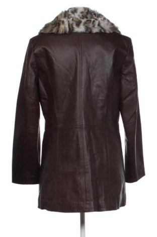Damen Ledermantel Unbranded, Größe L, Farbe Braun, Preis 109,97 €