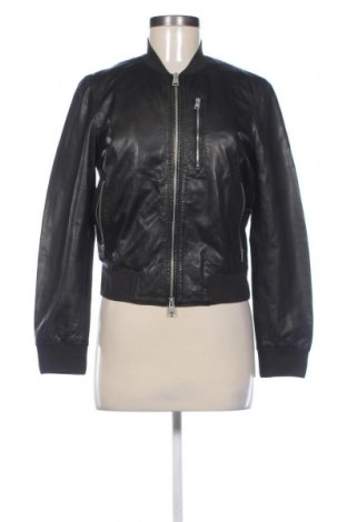 Damen Lederjacke AllSaints, Größe S, Farbe Schwarz, Preis 126,36 €