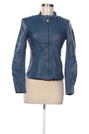 Geacă de piele pentru femei Cigno Nero, Mărime XS, Culoare Albastru, Preț 343,99 Lei