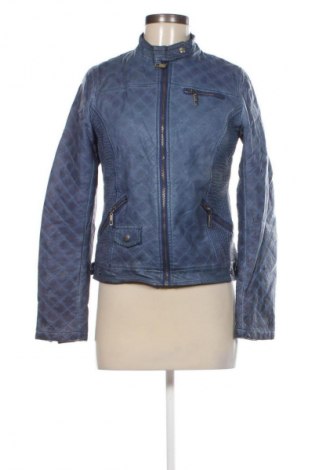 Dámska kožená bunda  Fashion, Veľkosť M, Farba Modrá, Cena  14,95 €