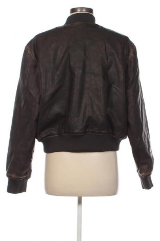 Dámska kožená bunda  H&M Divided, Veľkosť XL, Farba Hnedá, Cena  33,95 €