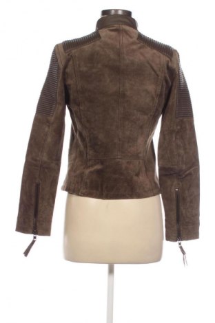 Damen Lederjacke Mango, Größe M, Farbe Braun, Preis 41,94 €
