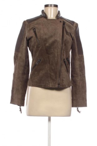Damen Lederjacke Mango, Größe M, Farbe Braun, Preis 41,94 €
