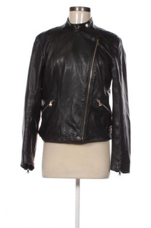 Dámska kožená bunda  Massimo Dutti, Veľkosť L, Farba Čierna, Cena  80,31 €