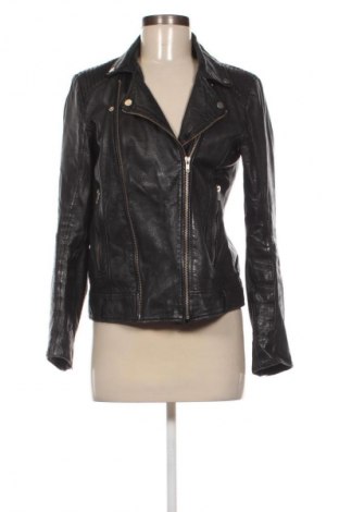 Geacă de piele pentru femei Pull&Bear, Mărime L, Culoare Negru, Preț 335,99 Lei
