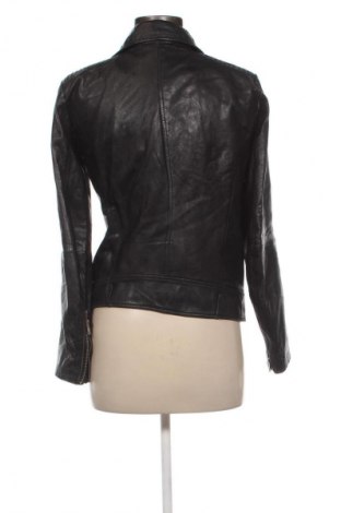 Geacă de piele pentru femei Pull&Bear, Mărime L, Culoare Negru, Preț 335,99 Lei