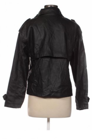 Dámska kožená bunda  Stradivarius, Veľkosť S, Farba Čierna, Cena  33,95 €
