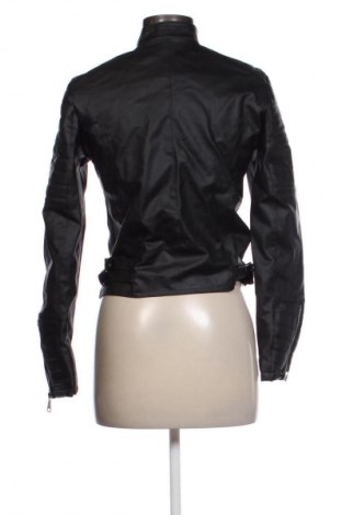 Geacă de piele pentru femei Unbranded, Mărime M, Culoare Negru, Preț 154,34 Lei