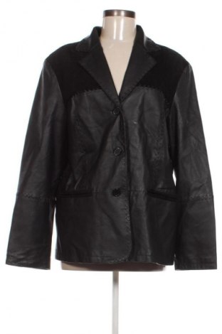 Geacă de piele pentru femei Unbranded, Mărime L, Culoare Negru, Preț 335,99 Lei