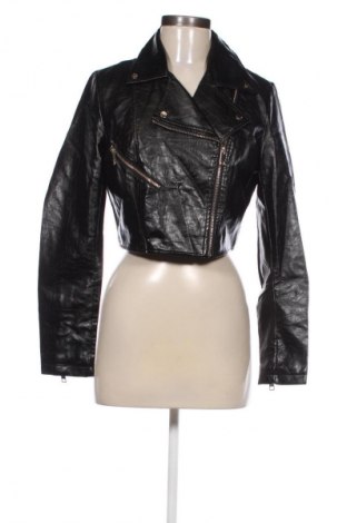 Geacă de piele pentru femei Unbranded, Mărime S, Culoare Negru, Preț 244,97 Lei