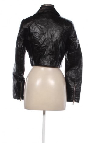 Geacă de piele pentru femei Unbranded, Mărime S, Culoare Negru, Preț 244,97 Lei