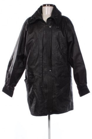 Geacă de piele pentru femei Unbranded, Mărime XL, Culoare Negru, Preț 255,26 Lei