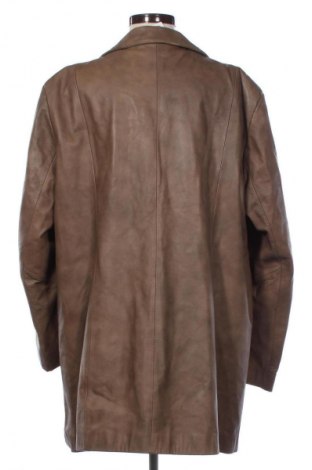 Dámská kožená bunda  Unbranded, Velikost 3XL, Barva Hnědá, Cena  1 228,00 Kč