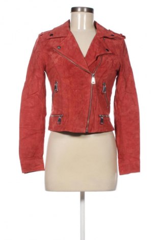 Geacă de piele pentru femei Vero Moda, Mărime S, Culoare Roșu, Preț 308,99 Lei