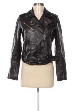 Damen Lederjacke Zara, Größe M, Farbe Schwarz, Preis 20,97 €