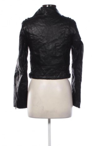 Geacă de piele pentru femei Zara Trafaluc, Mărime M, Culoare Negru, Preț 141,99 Lei