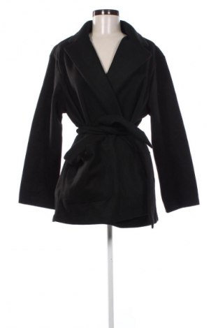 Palton de femei Zara, Mărime L, Culoare Negru, Preț 350,44 Lei