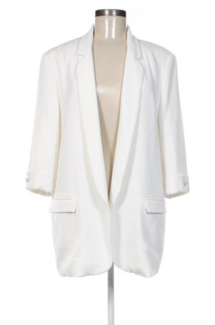 Дамско сако Zara, Размер XL, Цвят Бял, Цена 48,00 лв.