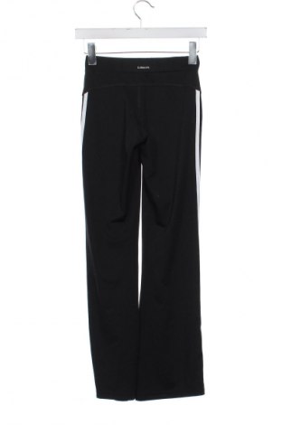 Γυναικείο αθλητικό παντελόνι Adidas, Μέγεθος XS, Χρώμα Μαύρο, Τιμή 26,99 €