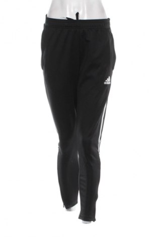 Γυναικείο αθλητικό παντελόνι Adidas, Μέγεθος M, Χρώμα Μαύρο, Τιμή 26,99 €